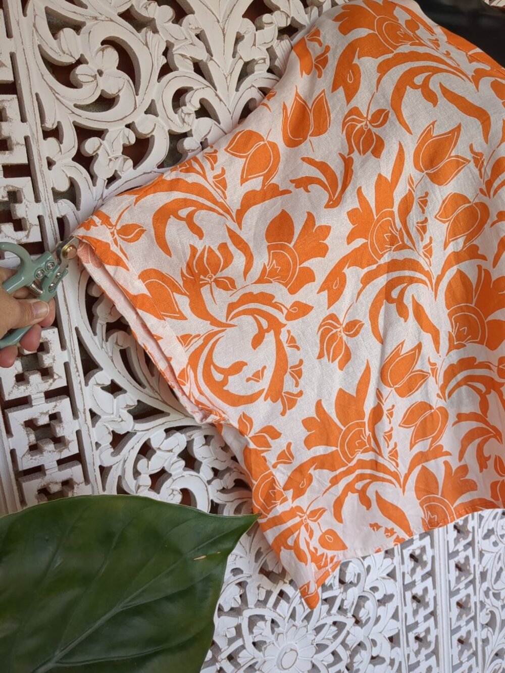 Oversized (See Pictures) Boho Tunic Linen Blend - Picture 4 of 15